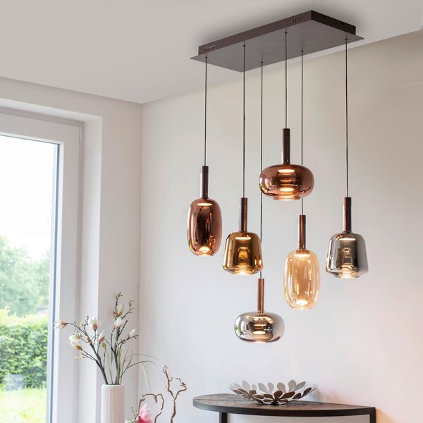 ZÁVĚSNÉ LED SVÍTIDLO, 90/42/200 cm - Závěsná světla