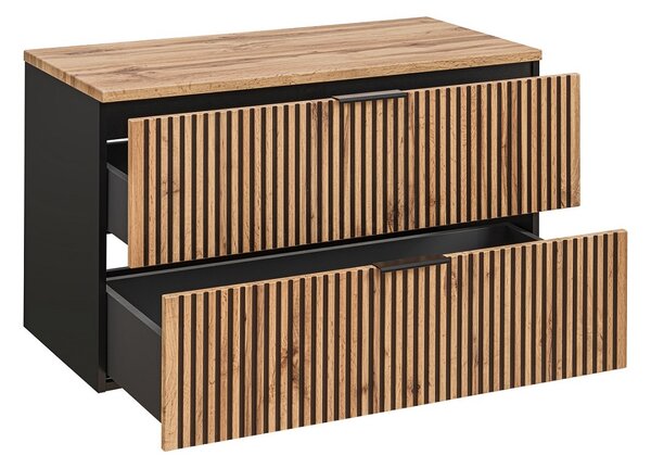 Koupelnová skříňka s deskou XILO D100/1