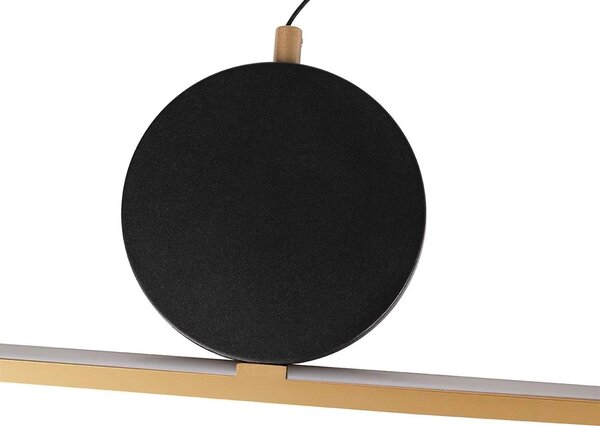 Goldlux Florentyna závěsné svítidlo 2x48 W zlatá 333902