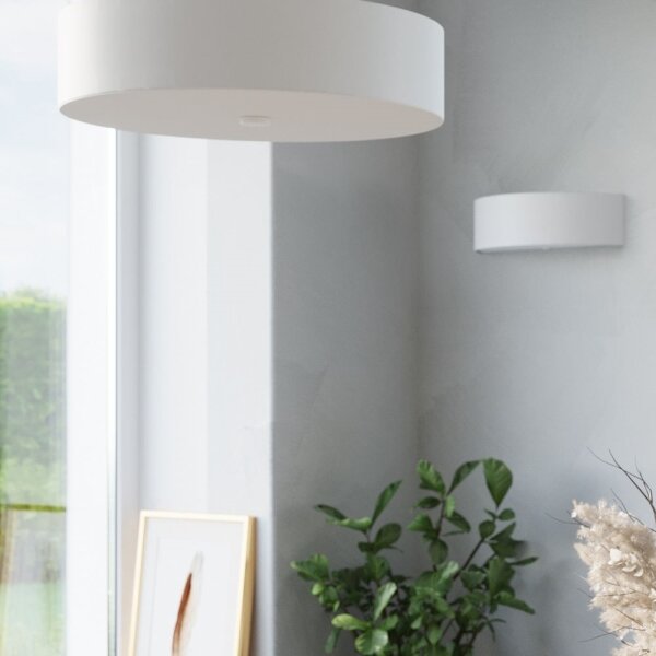 Sollux SL.0759 - Stropní svítidlo SKALA 3xE27/60W/230V pr. 30 cm bílá