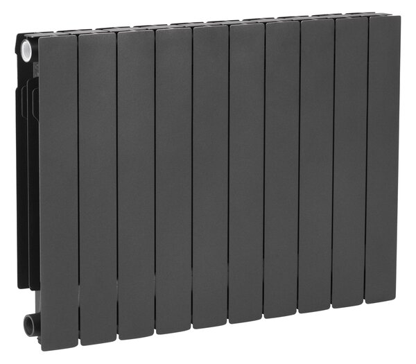 KFA Armatura ADR pokojový radiátor 57x80.5 cm podłączenie boční grafitová 763-100-61