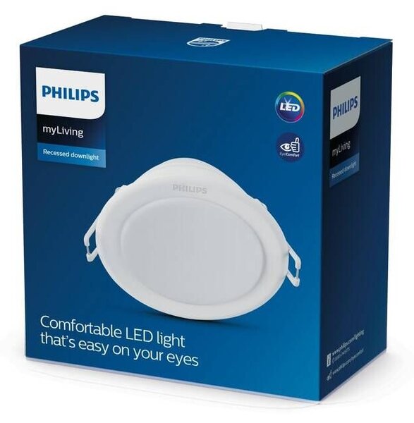 Meson podhledové LED svítidlo 5,5W 550lm 4000K 9,5cm kulaté IP20, bílé