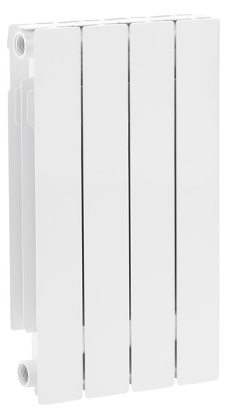 KFA Armatura ADR pokojový radiátor 57x32.2 cm podłączenie boční bílá 763-040-44