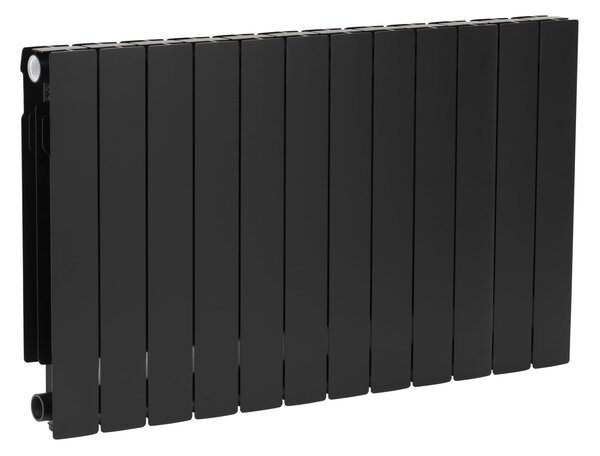 KFA Armatura ADR pokojový radiátor 57x96.6 cm podłączenie boční černá 763-120-81