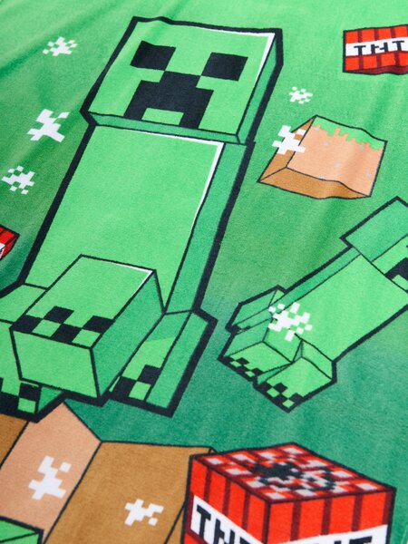 Sinsay - Bavlněný ručník Minecraft - zelená