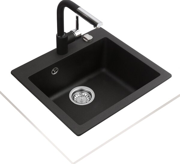 Teka Clivo granitový dřez 49x45.5 cm šedá/grafitová/onyx 40148010