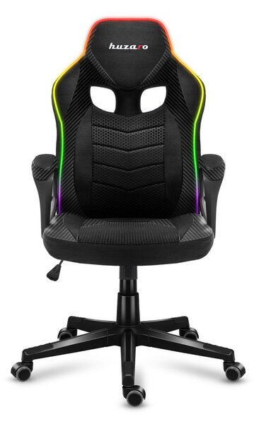 Herní křeslo Fusion 2.5 (černá + vícebarevná) (s LED osvětlením)