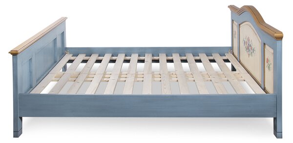 Dvoulůžková postel malovaná ve stylu Berdie