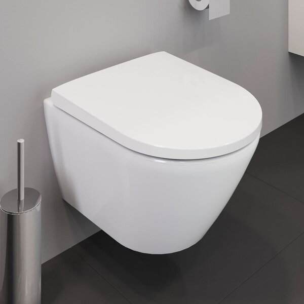 Duravit D-Neo záchodová mísa závěsná bez splachovacího kruhu bílá 2588090000
