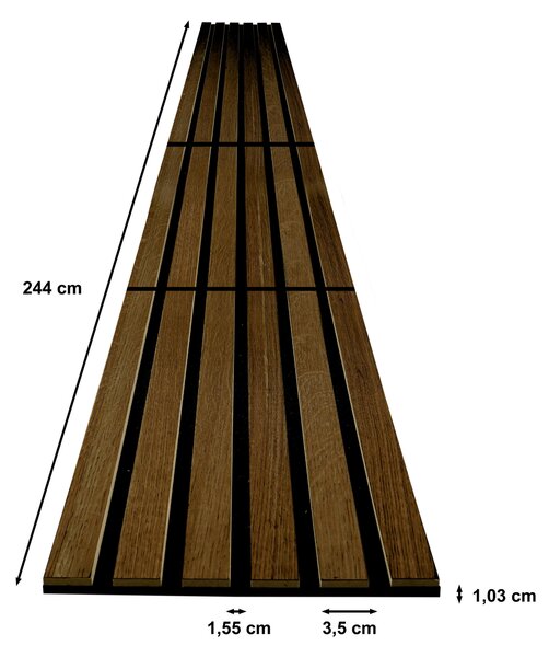 AKUSTICKÝ PANEL 30.5/244/1.03 cm