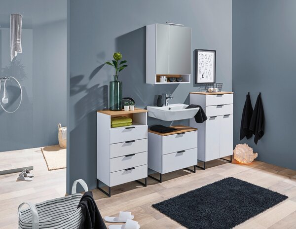 MIDI SKŘÍŇKA, barvy dubu, 60/106/32 cm home24 - Koupelnové série, Online Only