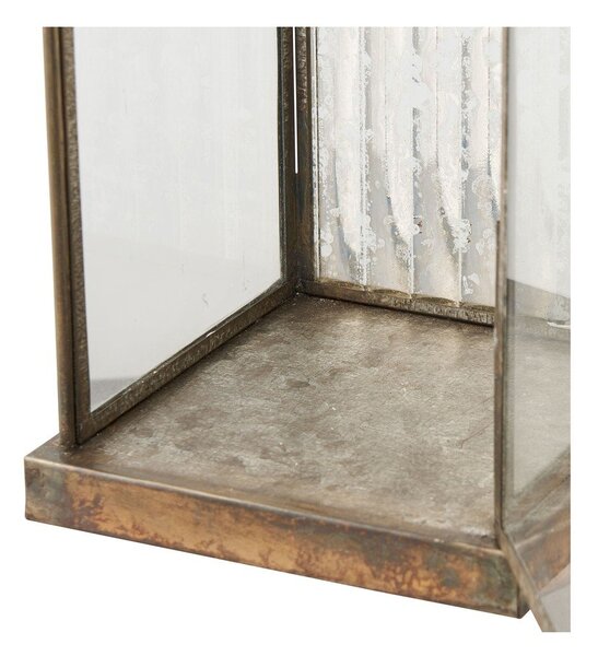 Kovová/skleněná lucerna (výška 49 cm) Herslev – House Nordic