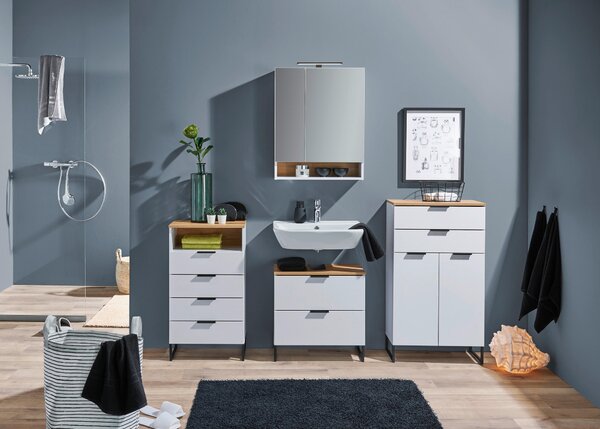 MIDI SKŘÍŇKA, barvy dubu, 60/106/32 cm home24 - Koupelnové série, Online Only