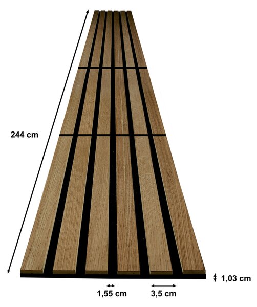 AKUSTICKÝ PANEL 30.5/244/1.03 cm