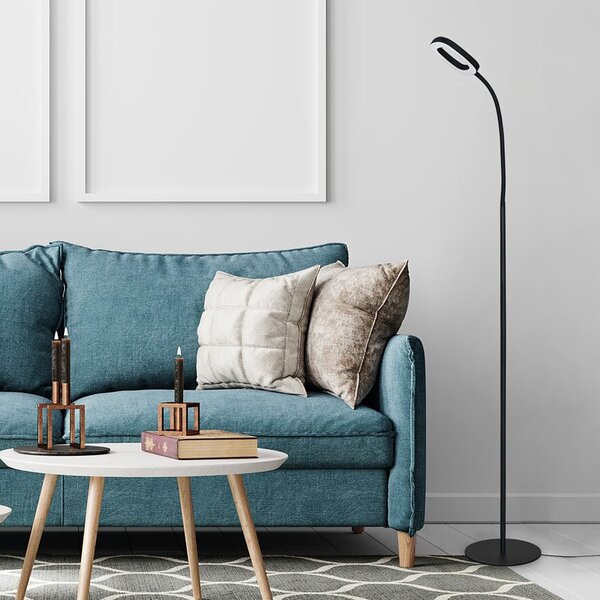 Rabalux Rader stojací lampa 1x11 W bílá-černá 74004