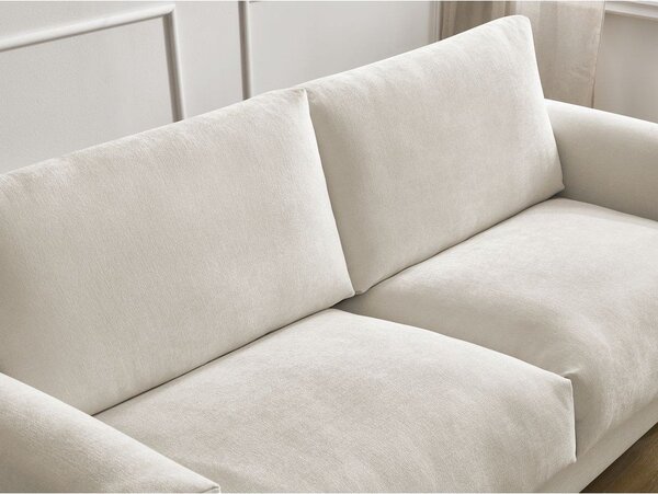 Béžová pohovka na každodenní spaní/rozkládací 200 cm Cocoone – Bobochic Paris