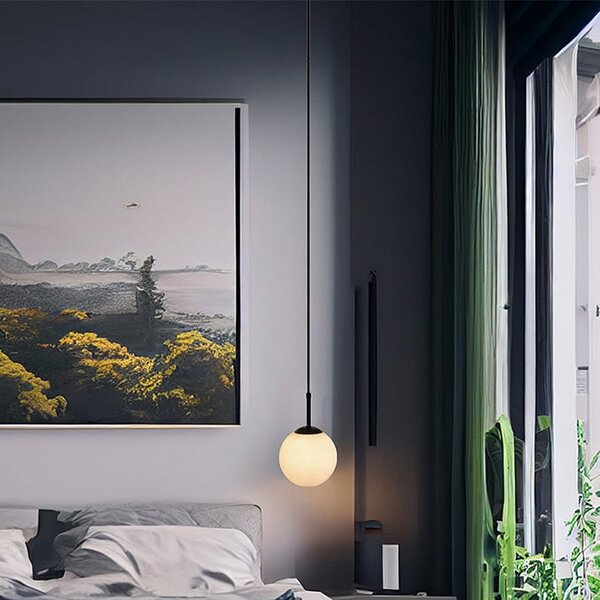 Light Prestige Dorado závěsné svítidlo 1x10 W černá LP-002/1P BK