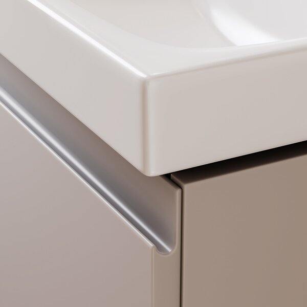 Cersanit Moduo umyvadla se skříňkou 60 cm béžová S4013-008