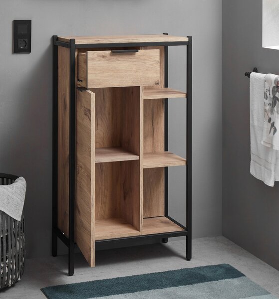 MIDI SKŘÍŇKA, barvy dubu, 60/105/30 cm home24 - Koupelnové série, Online Only