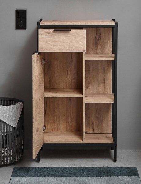 MIDI SKŘÍŇKA, barvy dubu, 60/105/30 cm home24 - Koupelnové série, Online Only