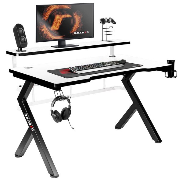 PC stolek Hyperion 5.0 (černá + bílá). Akce -21%