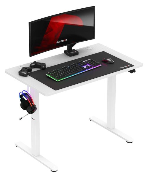 Elektricky nastavitelný PC stolek Hyperion 7.9 (bílá)