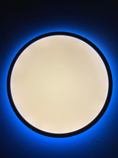 Chytré LED stropní svítidlo bílé ULTRA, RGB + laditelná bílá