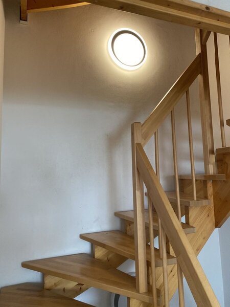 Chytré WiFi LED světlo MOON 480 šedé, nastavitelná bílá