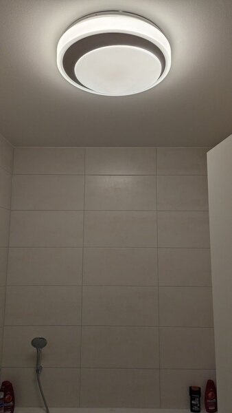 Chytré WiFi LED světlo MOON 480 šedé, nastavitelná bílá