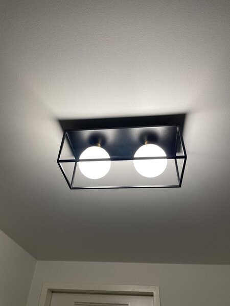 LED nástěnné svítidlo koupelnové 2 x G9, IP44 DECOR SQUARE