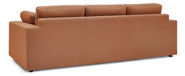 Oranžová pohovka 250 cm Belair – Bobochic Paris