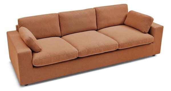 Oranžová pohovka 250 cm Belair – Bobochic Paris