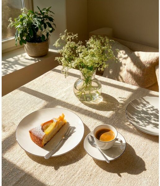 Jídelní sada 18 ks z kostního porcelánu Decora – Orion