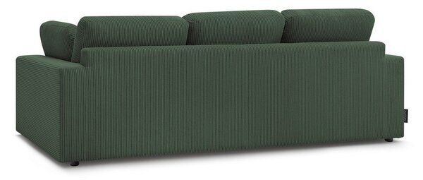 Zelená manšestrová pohovka 250 cm Belair – Bobochic Paris