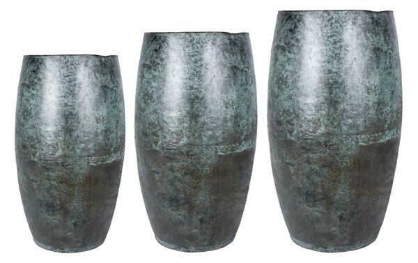 Ter Steege Set 3 váz Ayka mystic green D33 H50