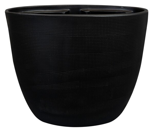 Ter Steege Váza široká Norell black D29x15 H26