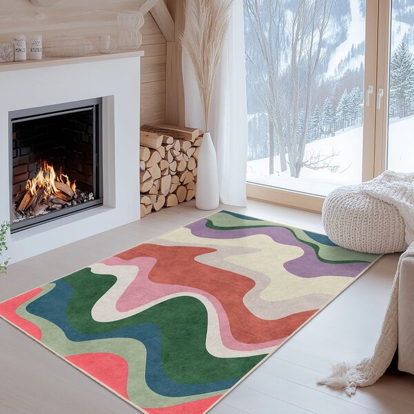 Pratelný běhoun 60x230 cm Squiggly Breeze – Mila Home
