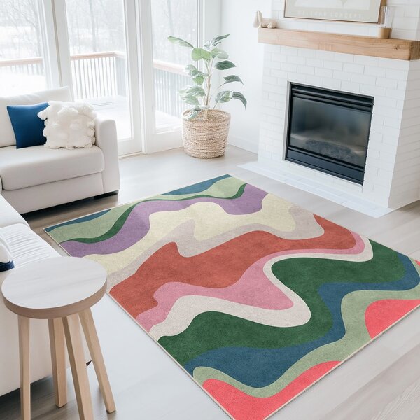 Pratelný koberec 160x230 cm Squiggly Breeze – Mila Home