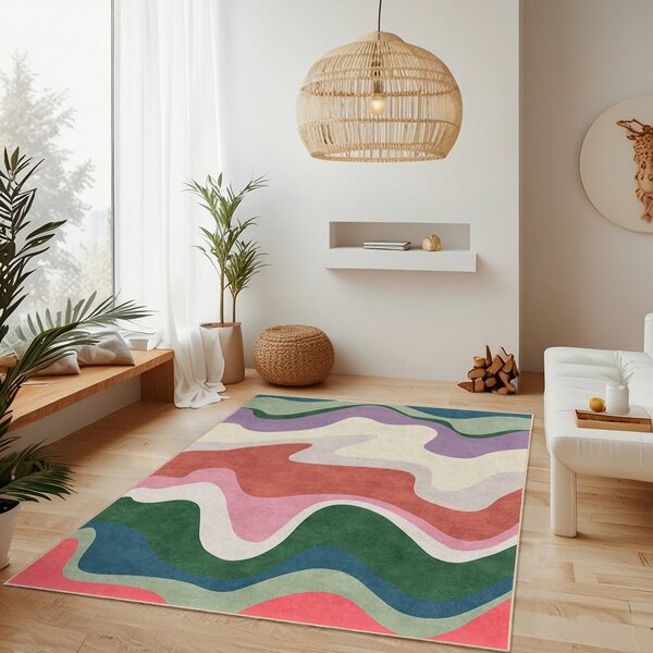 Pratelný koberec 160x230 cm Squiggly Breeze – Mila Home