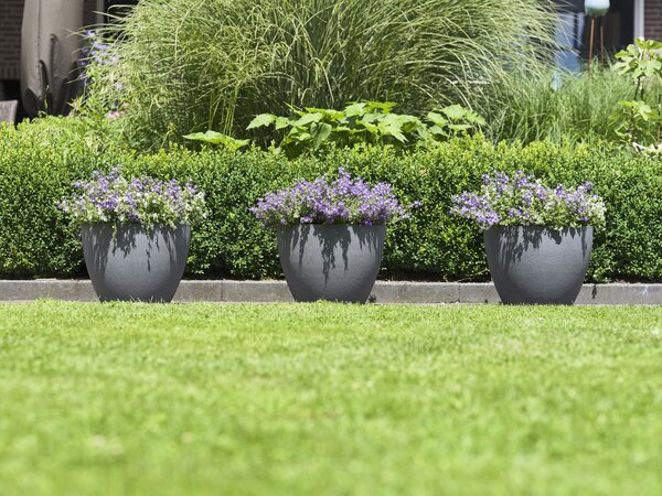 Ter Steege Květináč Nova concrete grey D22 H17