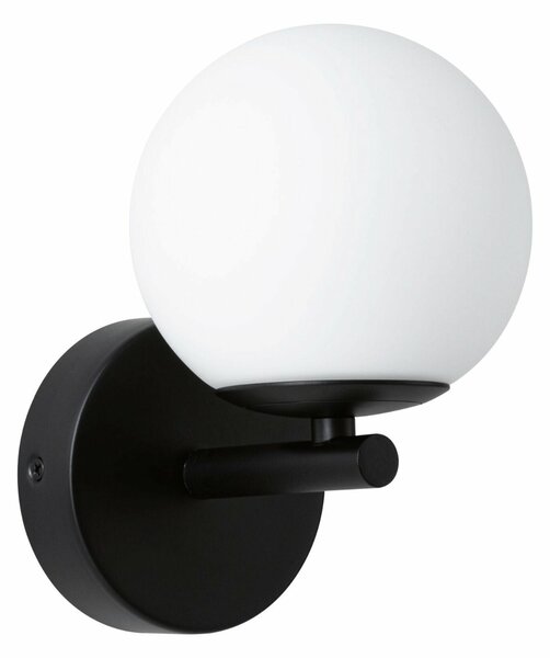 PAULMANN Selection Bathroom LED nástěnné svítidlo Gove IP44 3000K 230V 5W černá mat/satén