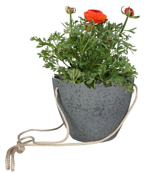 Ter Steege Závěsný květináč Nova concrete grey D19 H15