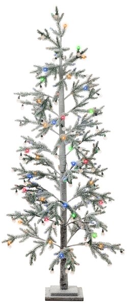 Venkovní dekorace LED TORSA 180 cm Stromek Zelená