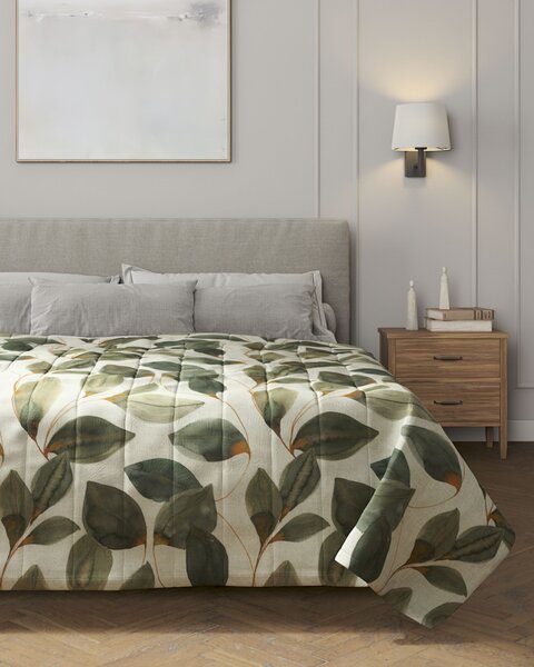 Přehoz s podélným prošitím barva vícebarevná látka vzorované