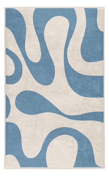 Modrý pratelný koberec 160x230 cm Blue Latte – Mila Home