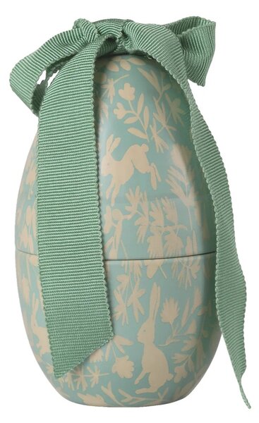 Velikonoční dóza se stužkou Egg Dusty Mint Maileg