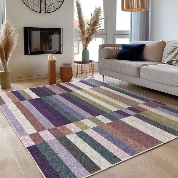 Fialový pratelný koberec 160x230 cm Purple Rain – Mila Home