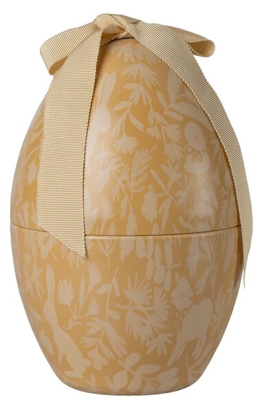 Velikonoční dóza se stužkou Egg Yellow 18 cm Maileg