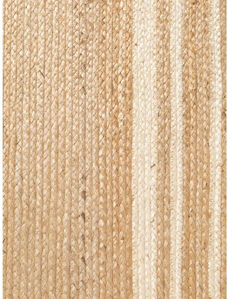 Krémový/v přírodní barvě oboustranný/ručně tkaný jutový koberec 80x150 cm Looma – Hanse Home