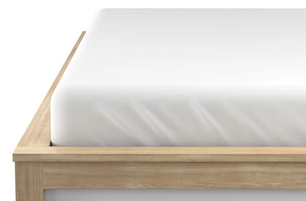 Jersey prostěradlo HIGHFIT bílé 90 x 200 cm